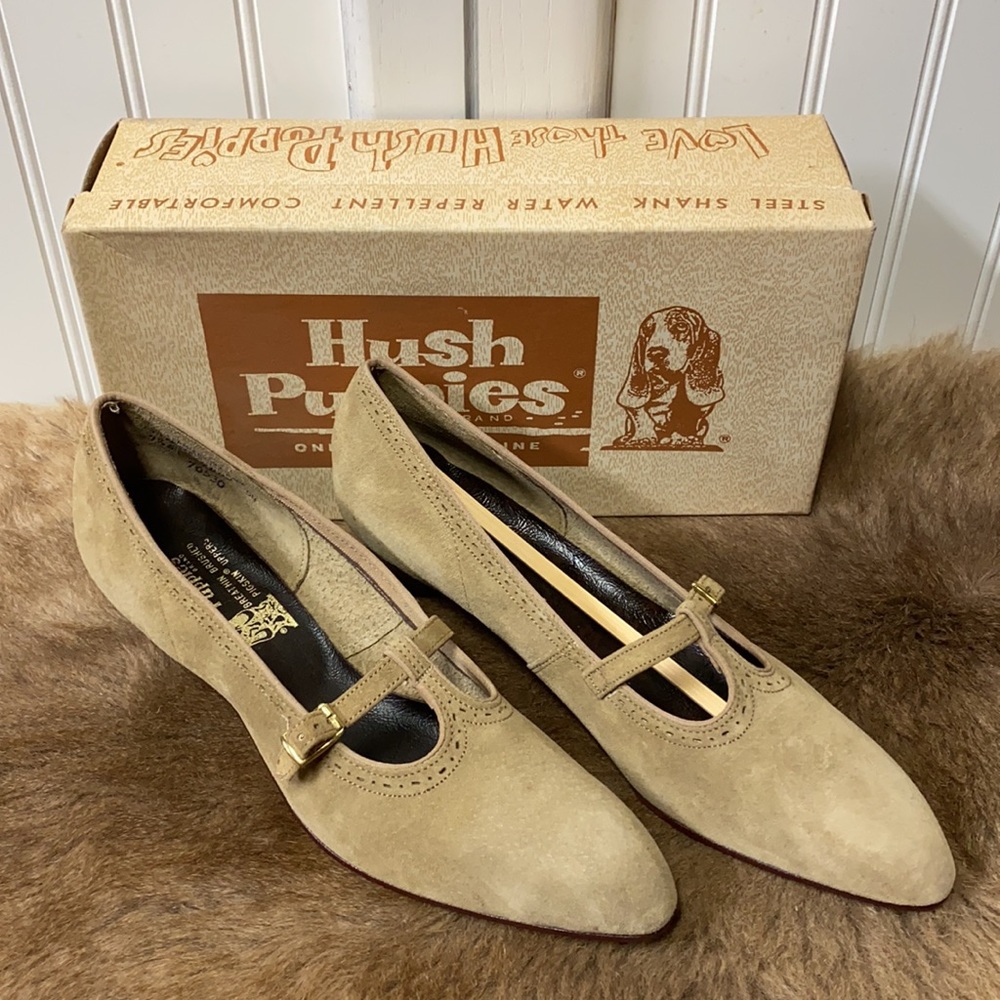 60s Hush Puppies Shoes 9.5 - Picture 2 of 11